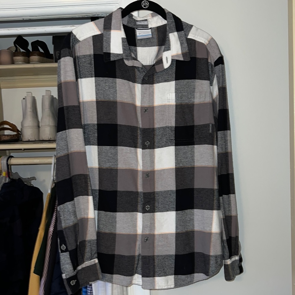 Columbia Regular Fit Flannel Men’s Large